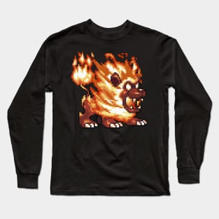 Fire Lion Long Sleeve T-Shirt